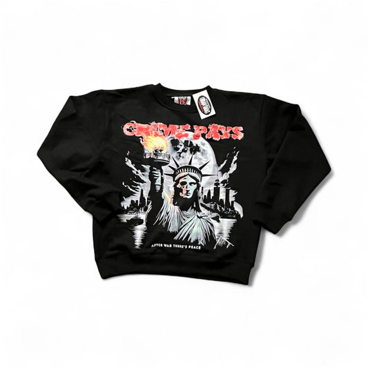 Crime Pays Sweatshirt